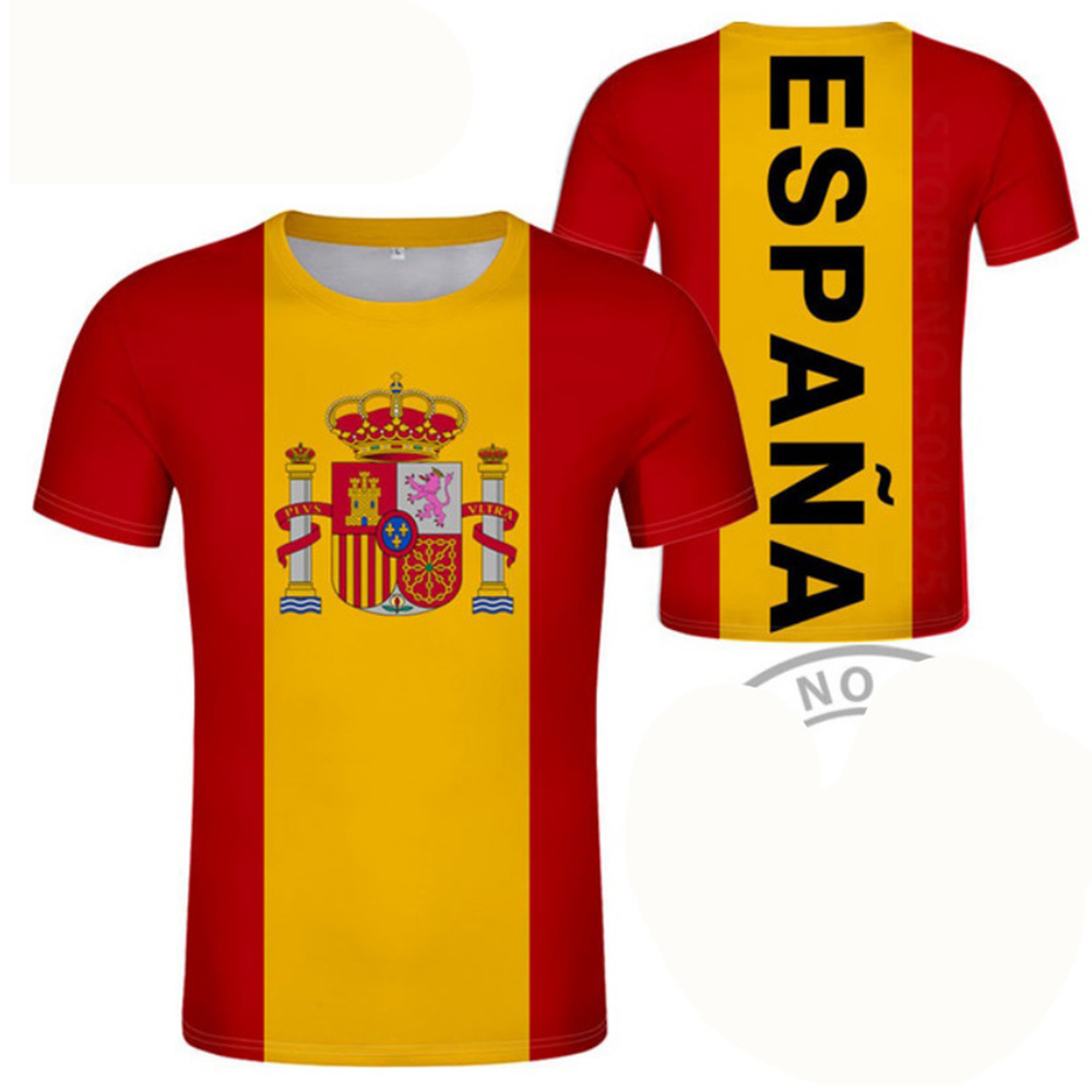 Spain Football Jersey 3D Proud - Summer Clothing In Spanish avis et prix