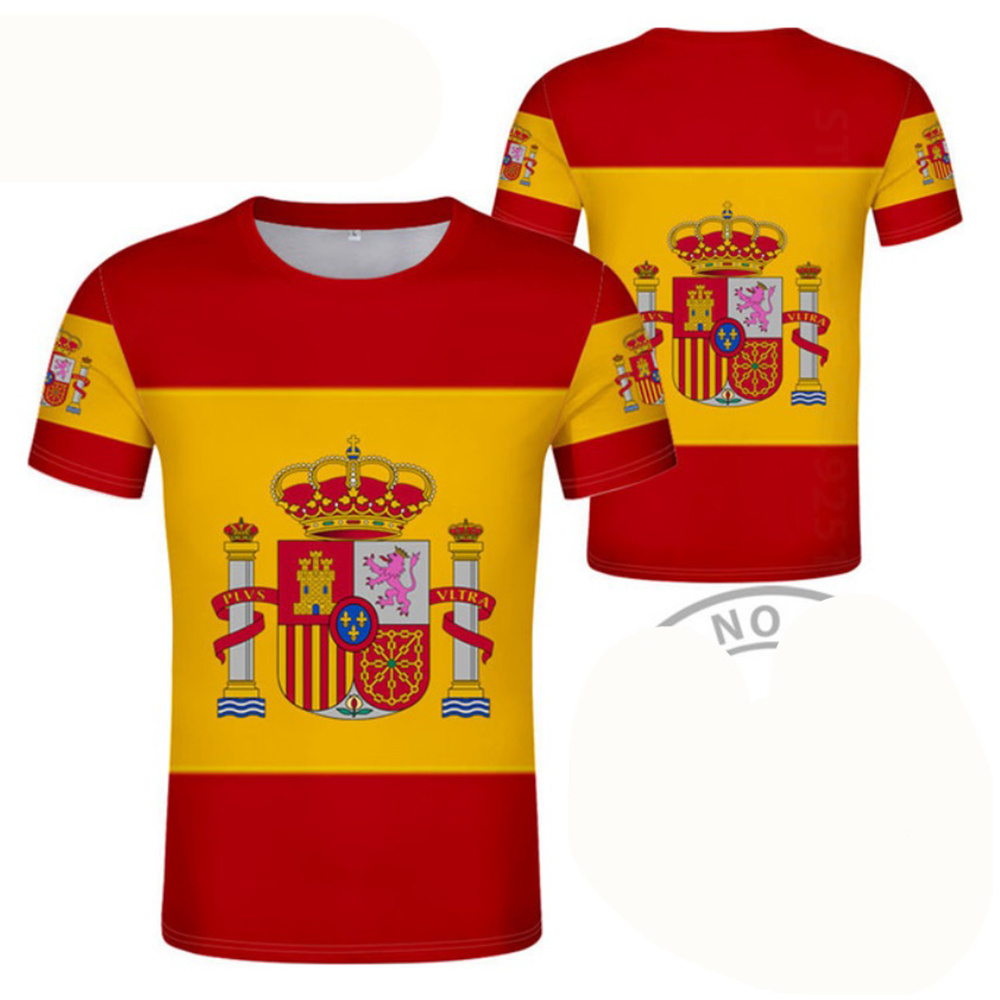 Spain Football Jersey 3D Proud - Summer Clothing In Spanish avis et prix