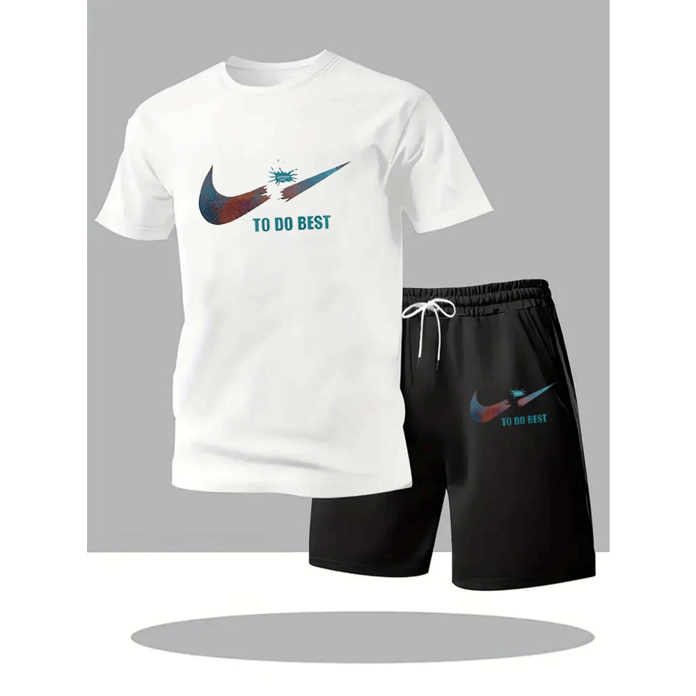 New Summer Sportswear Men's Su - Summer Clothing Sets Men avis et prix