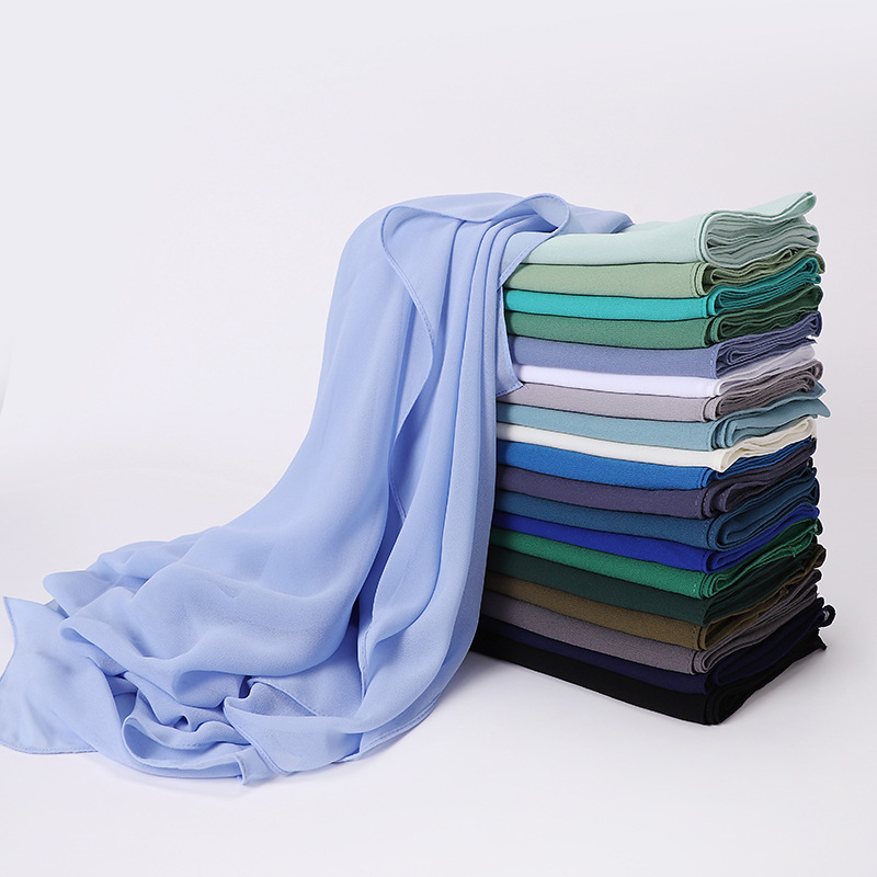 85*85CM Headwrap Heavy Chiffon - Summer Clothing Hijab avis et prix