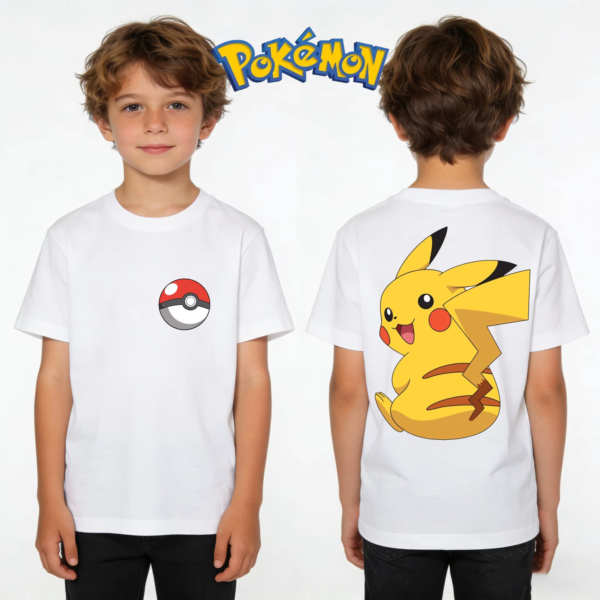 Pokémon Pikachu T-shirt Kids P - Summer Clothing Kids Boys avis et prix