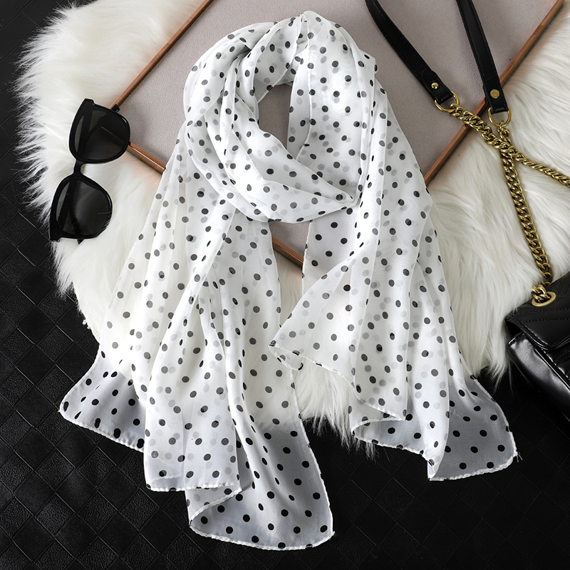 2023 Fashion Printed Dot Chiff - Summer Clothing Hijab avis et prix