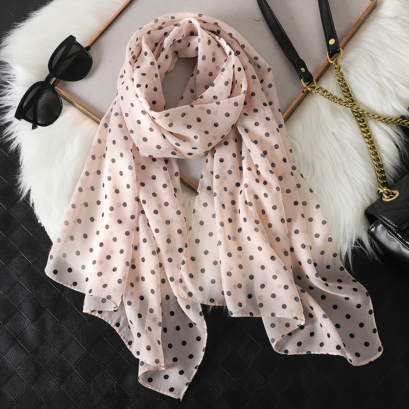 2023 Fashion Printed Dot Chiff - Summer Clothing Hijab avis et prix