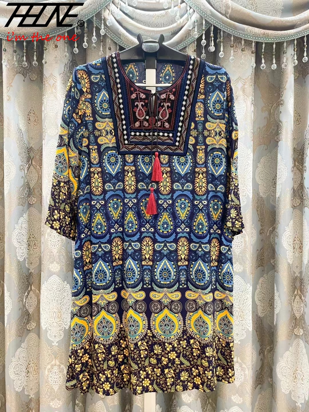 Women Indian Dress Ready Stock - Indian Summer Vintage Clothing avis et prix