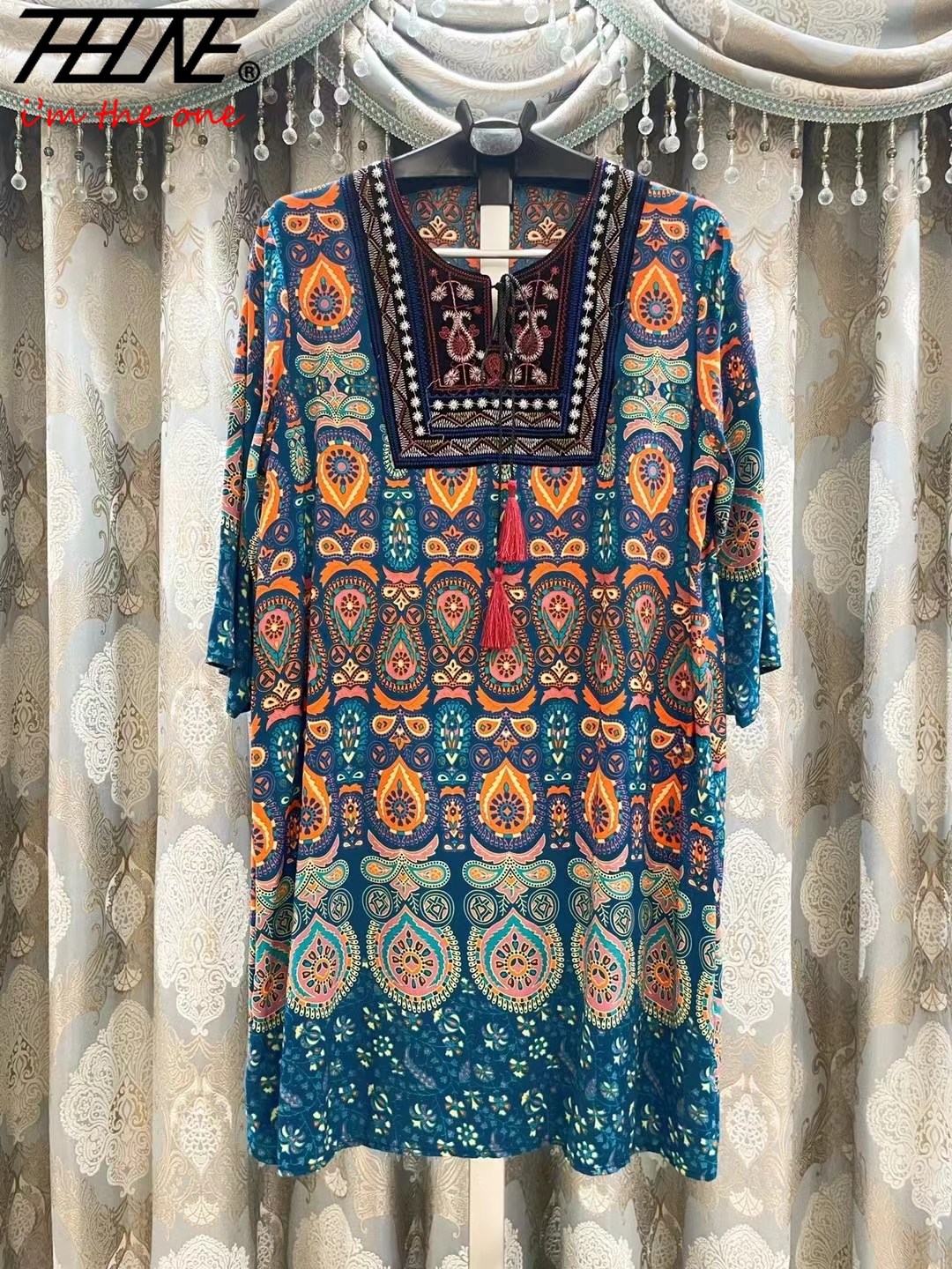 Women Indian Dress Ready Stock - Indian Summer Vintage Clothing avis et prix