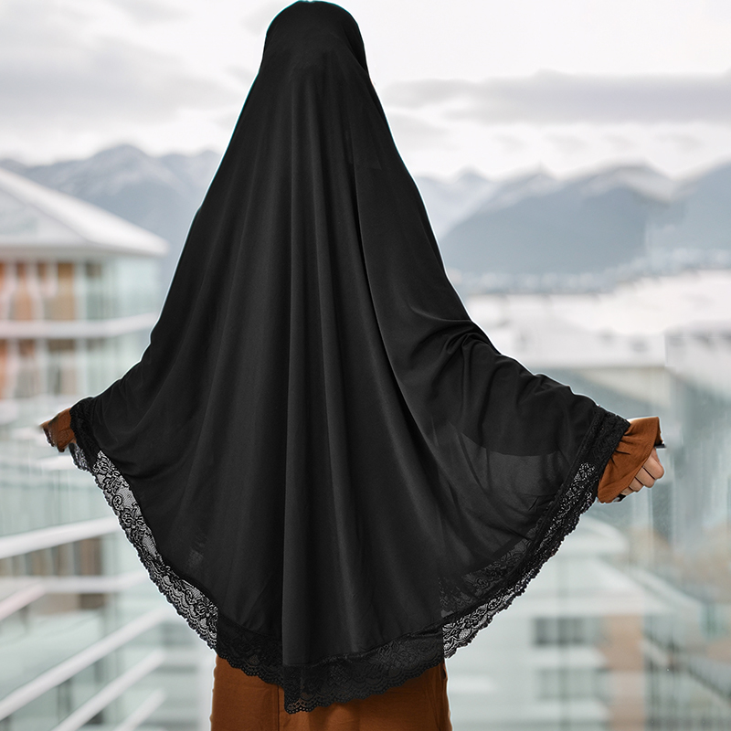 Muslim Abayas Full Cover Lace  - Summer Clothing Hijab avis et prix