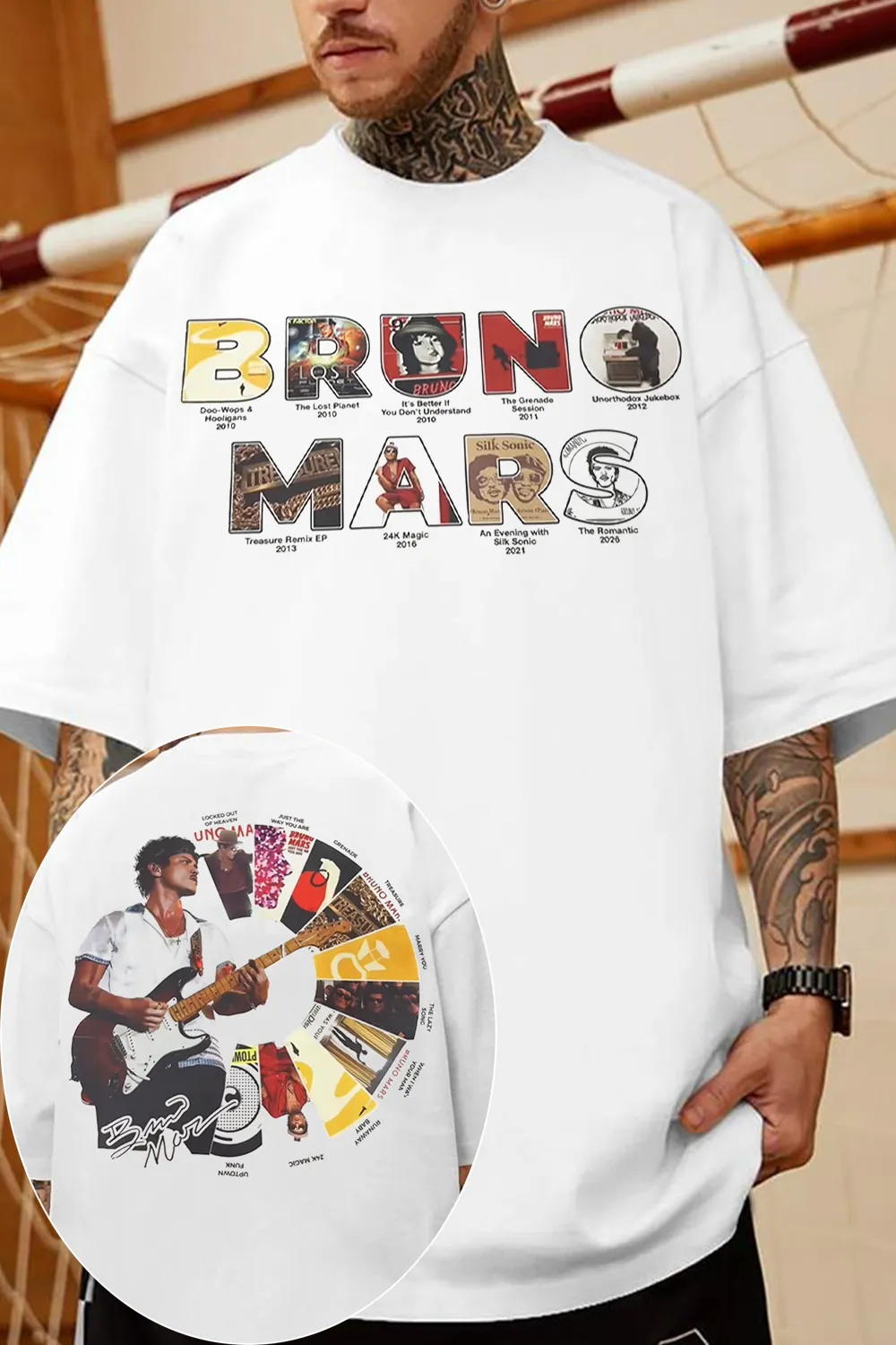 2026 Bruno Mars Graphic Shirt  - Summer Clothing Trends For Women 2026 avis et prix