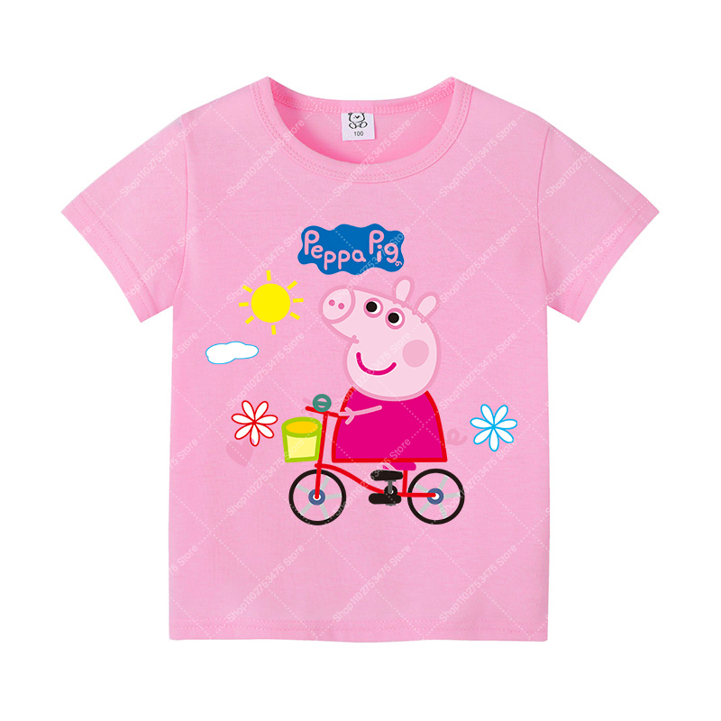 Kids Girl Cute Cotton T-shirt  - Summer 2026 Kids Clothing avis et prix