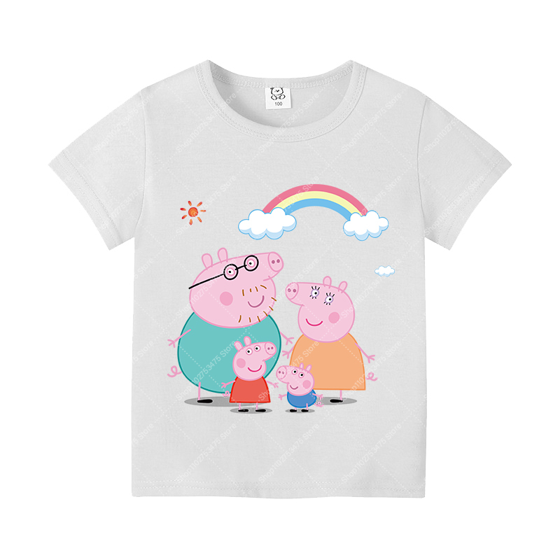 Kids Girl Cute Cotton T-shirt  - Summer 2026 Kids Clothing avis et prix