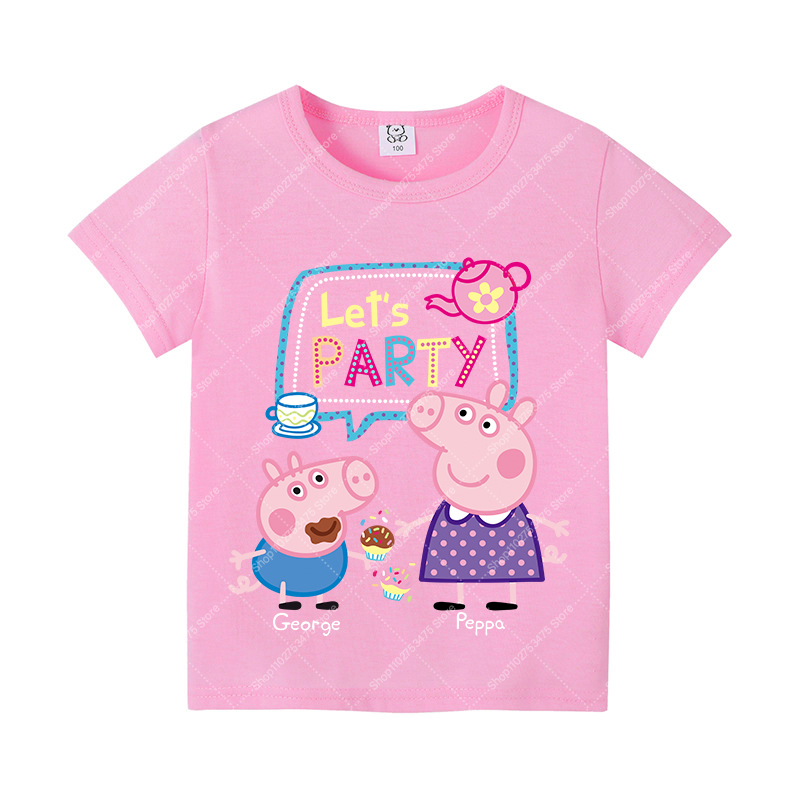 Kids Girl Cute Cotton T-shirt  - Summer 2026 Kids Clothing avis et prix