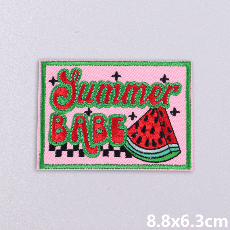 Summer Vibes Embroidered Patch - Summer Clothing Vibes avis et prix
