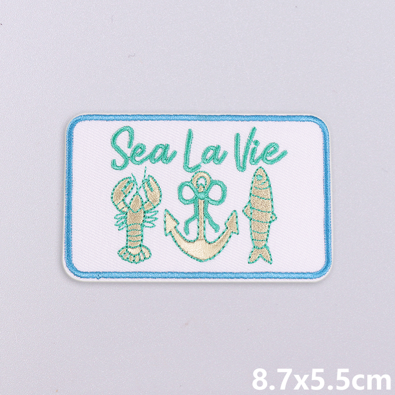Summer Vibes Embroidered Patch - Summer Clothing Vibes avis et prix