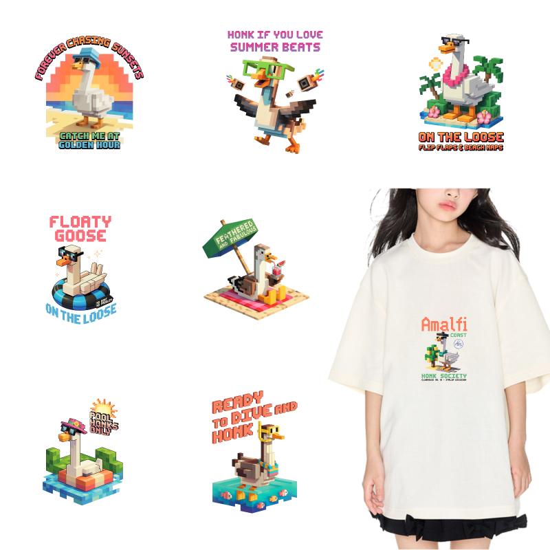 2PCS Amalfi Duck Summer Vibes  - Summer Clothing Vibes avis et prix