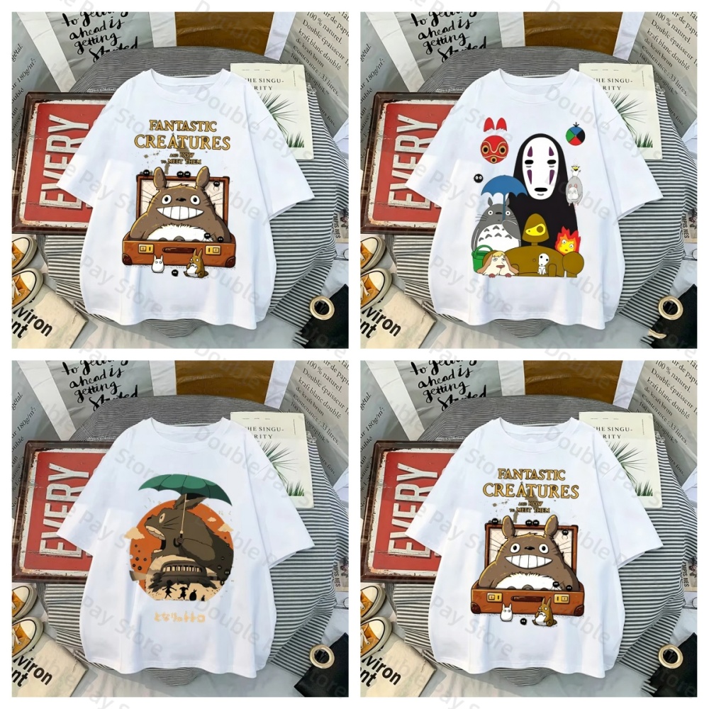 Anime Totoro Spirited Away T-s - Summer Away Clothing avis et prix