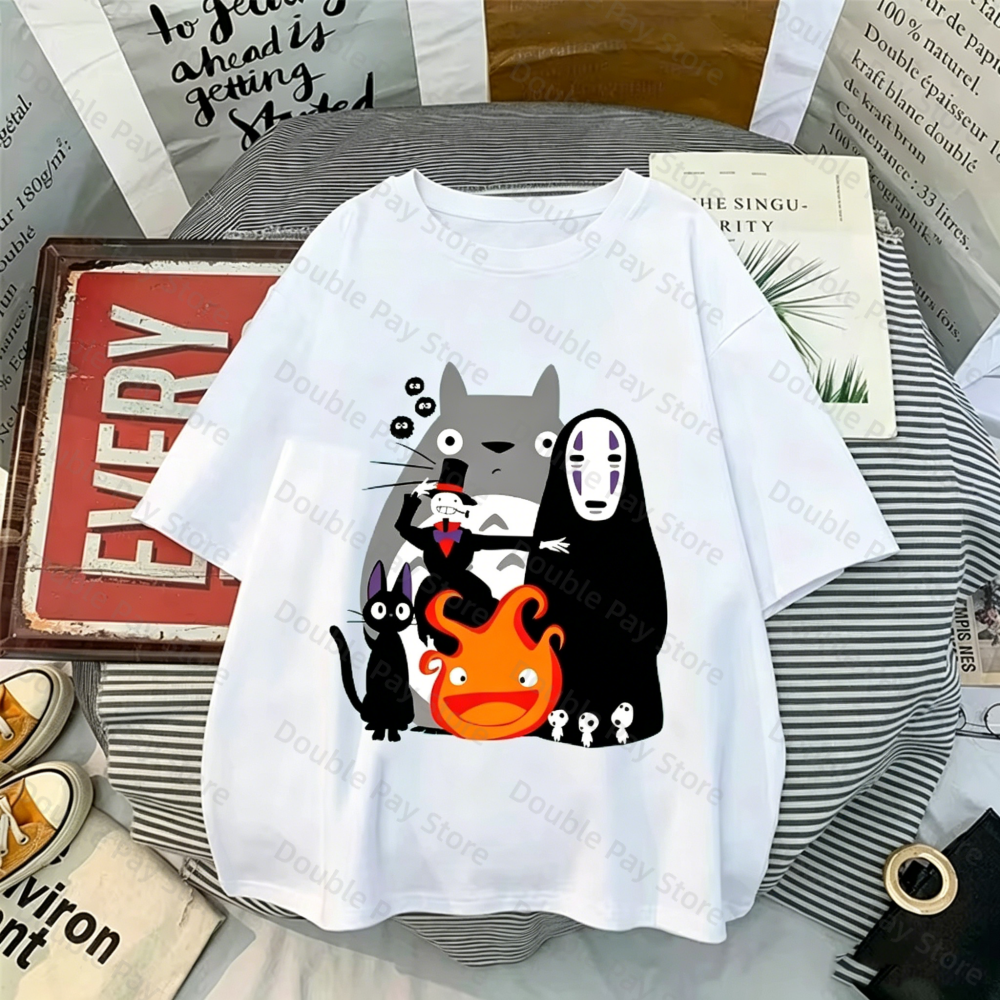 Anime Totoro Spirited Away T-s - Summer Away Clothing avis et prix
