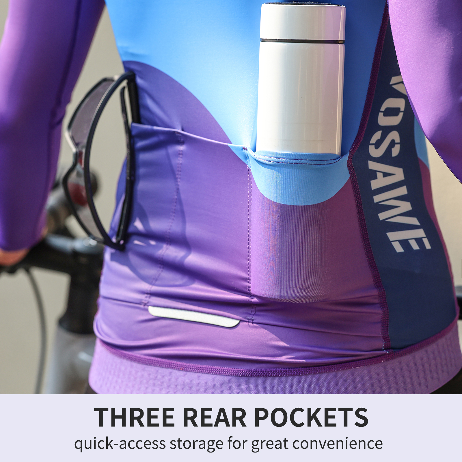 WOSAWE Woman's Cycling Jersey  - Summer Away Clothing avis et prix
