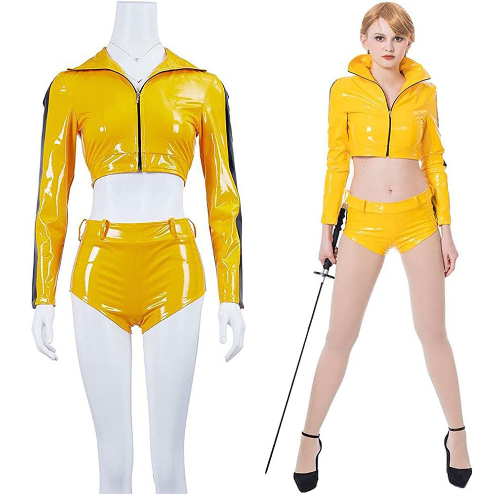 The Bride Cosplay Yellow Costu - Summer Alt Clothing avis et prix