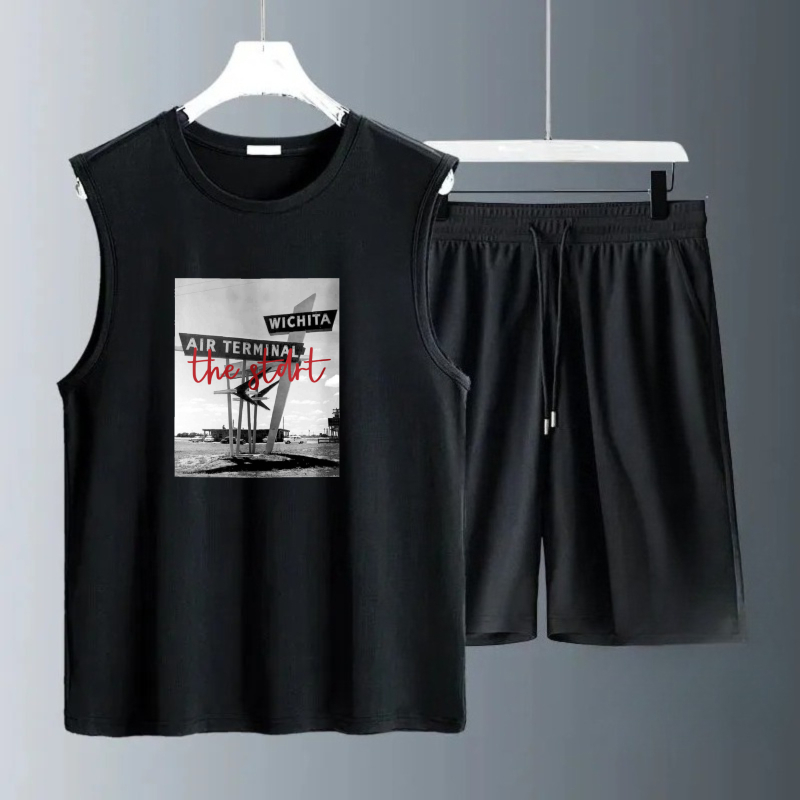 Men's Tank Top Sets 2026 Summe - Summer Clothing Beach avis et prix