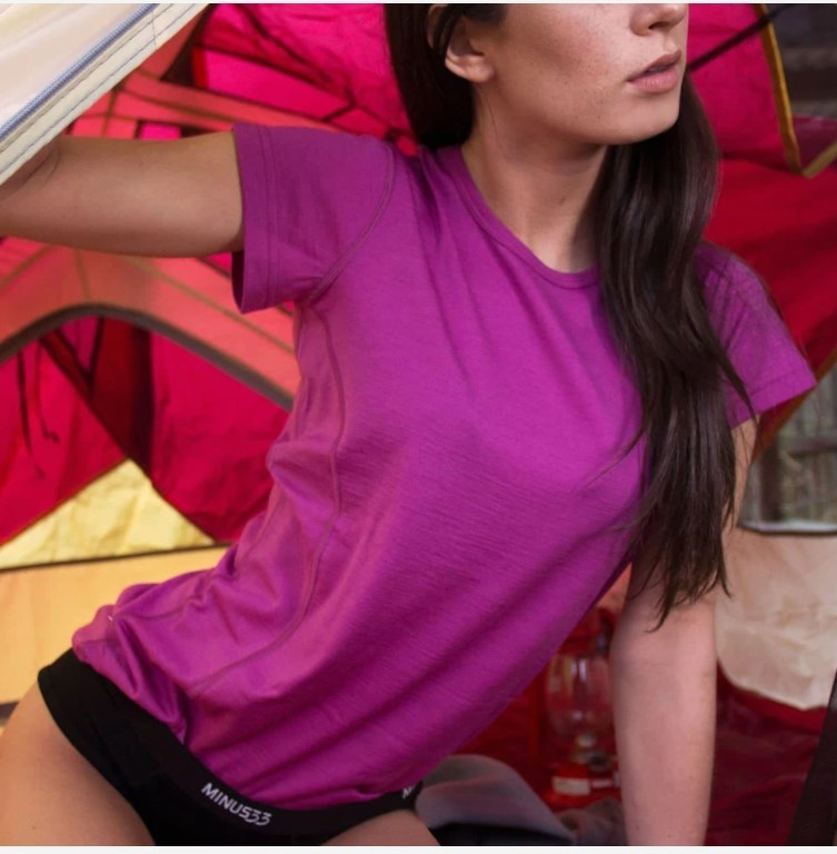 Women's merino wool T shirt sh - Summer Clothing Next avis et prix