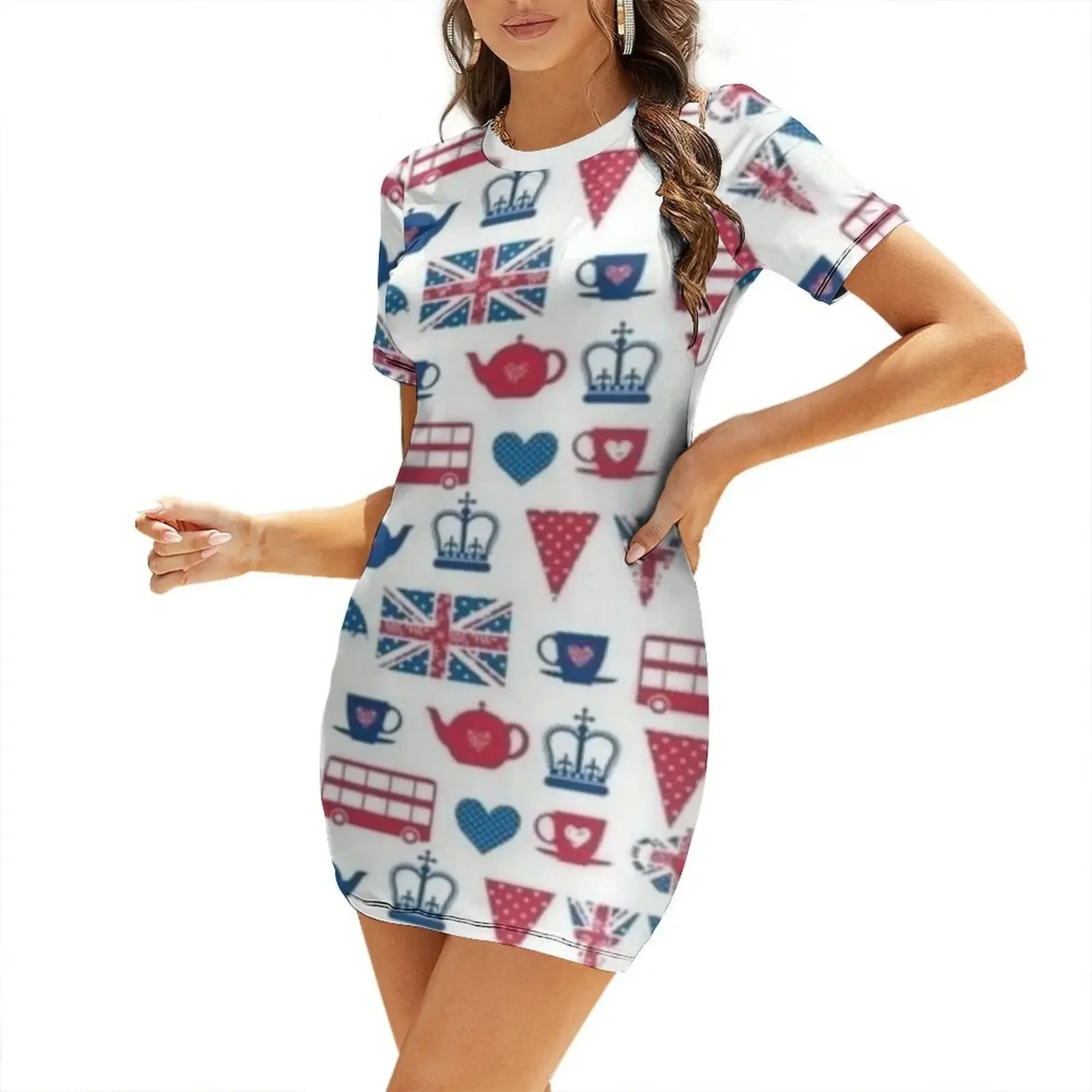United Kingdom Pattern - UK Fl - Summer Clothing Women Uk avis et prix