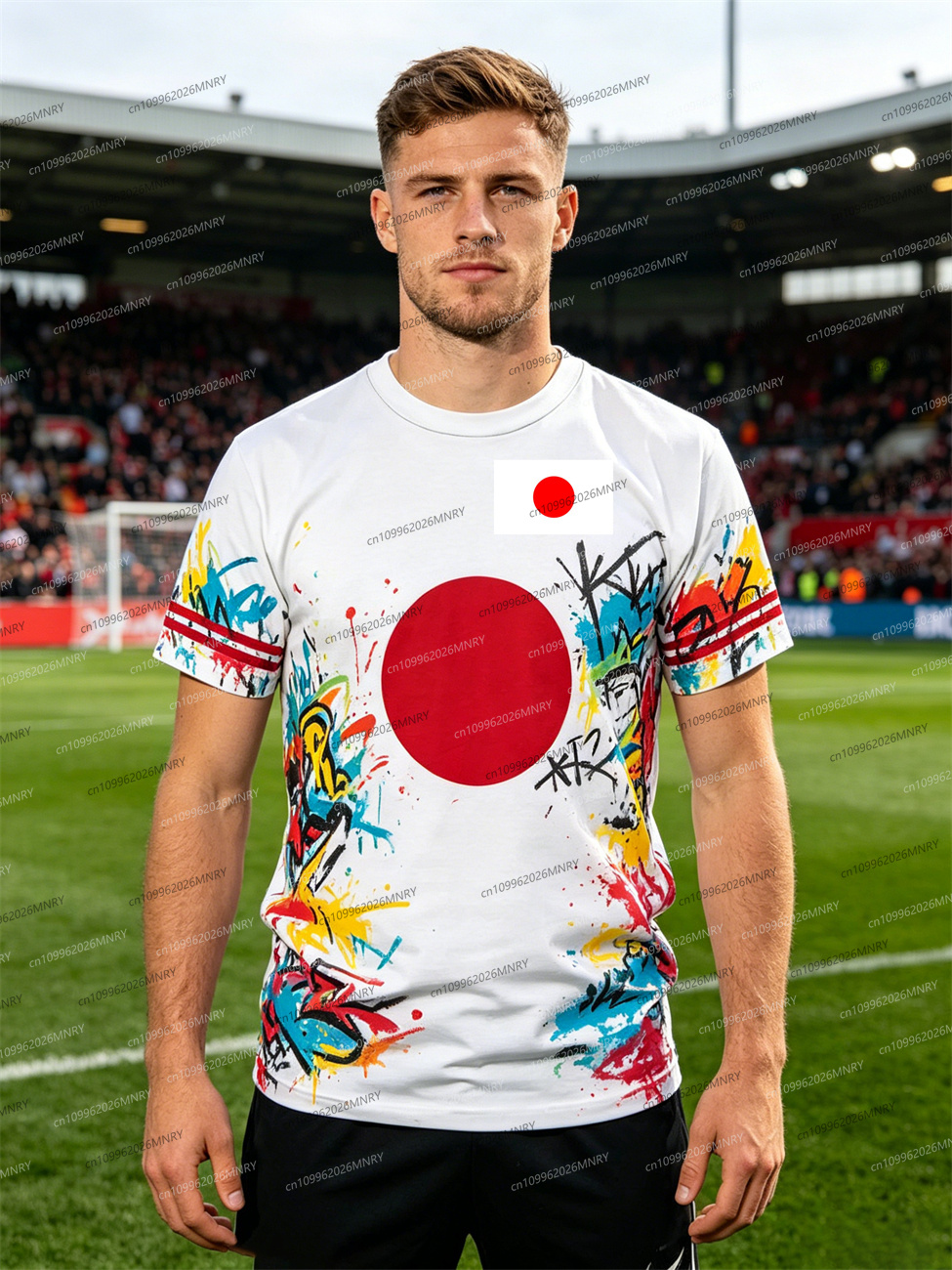 Fan Jersey Cheer up! Japan Fla - Japan Summer Clothing Women avis et prix