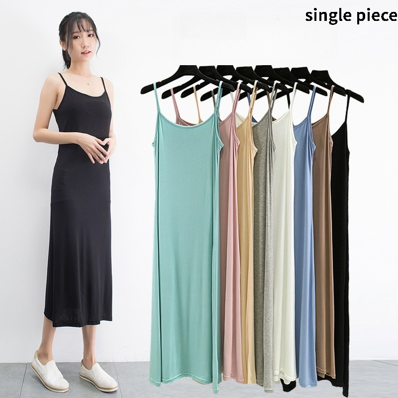 Modal Camisole Vest Dress for  - Summer Clothing For Petite Women avis et prix