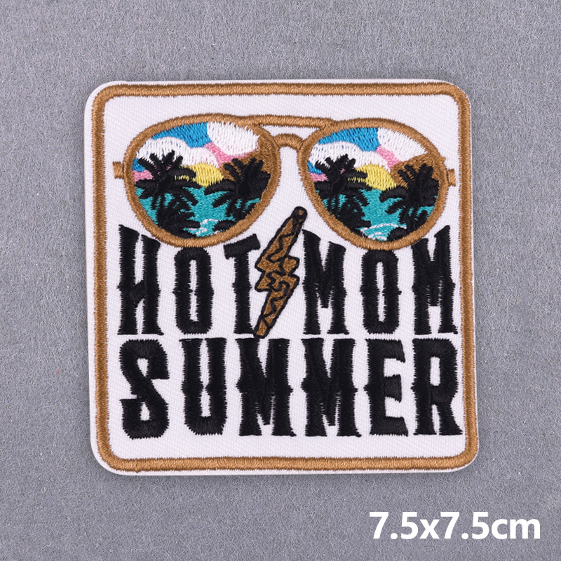 5PCS Play Ball Embroidered Pat - Summer Clothing Vibes avis et prix