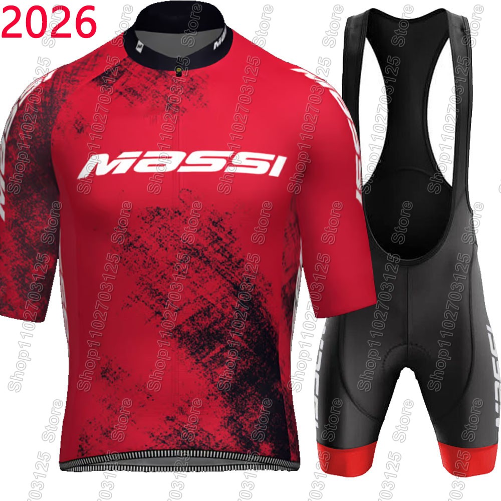 Massi 2026 Team Cycling Jersey - Summer Clothing In Spanish avis et prix