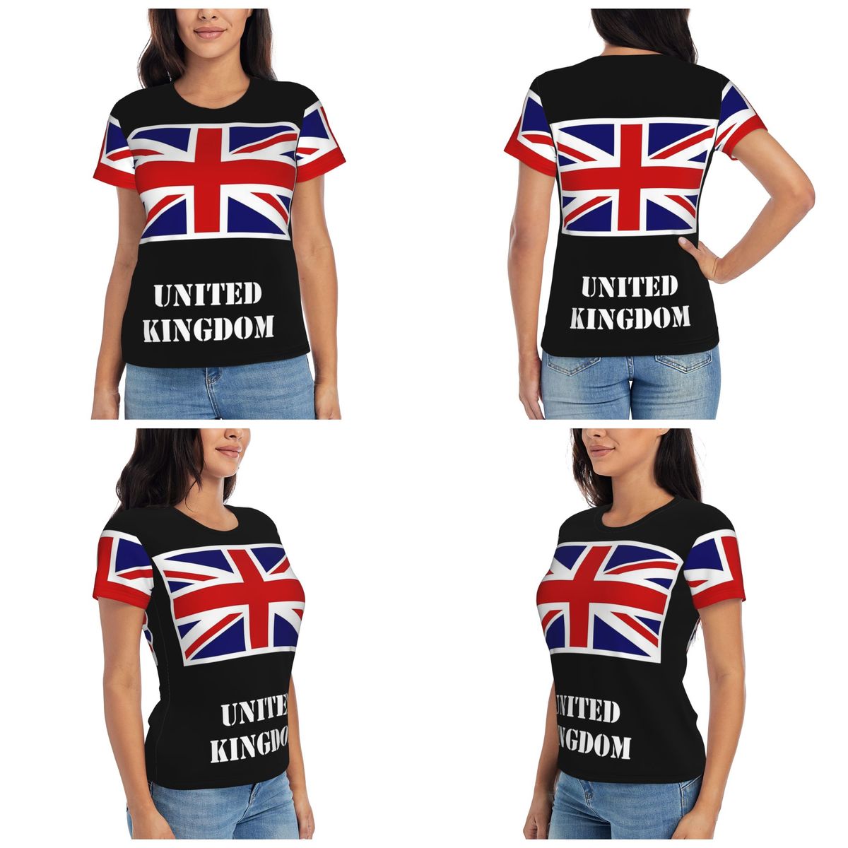 Union Jack Flag Of The UK Unit - Summer Clothing Women Uk avis et prix