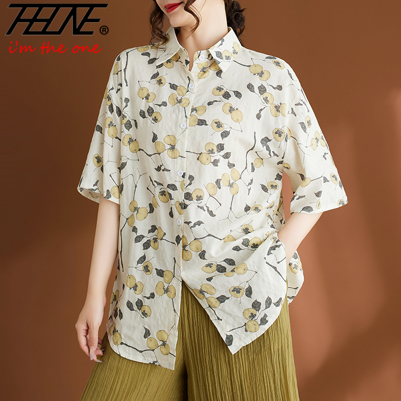 THHONE Fashion Summer Woman Bl - Indian Summer Vintage Clothing avis et prix