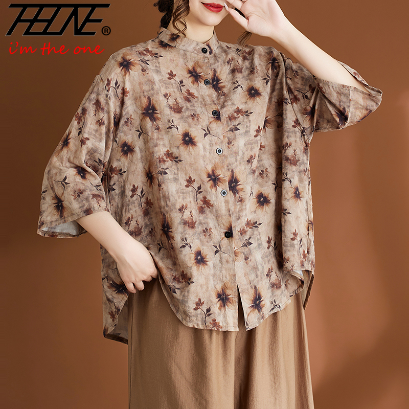 THHONE Fashion Summer Woman Bl - Indian Summer Vintage Clothing avis et prix