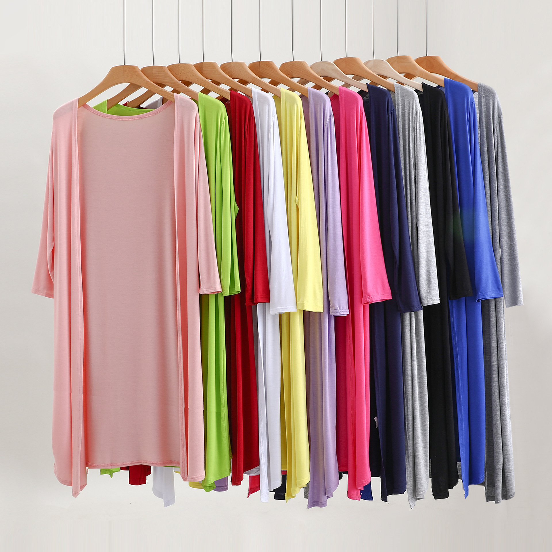 12 Colors Women Modal Long Car - Summer Clothing Colors avis et prix