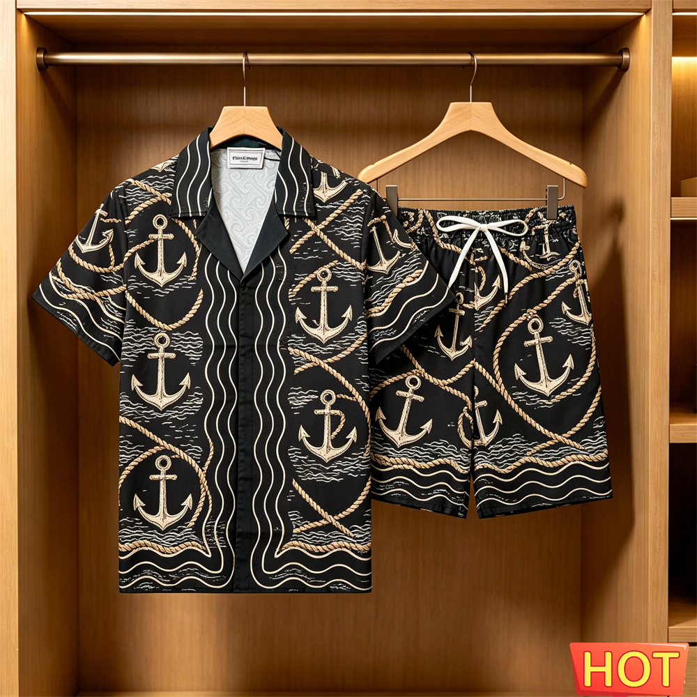 Men's 2 Piece Hawaiian Set Nau - Summer Clothing Beach avis et prix