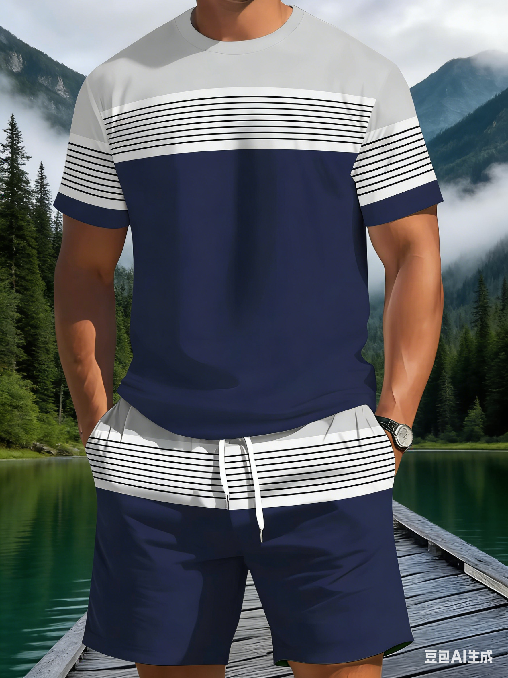 New Summer Men's Sportswear St - Summer Outdoor Clothing avis et prix