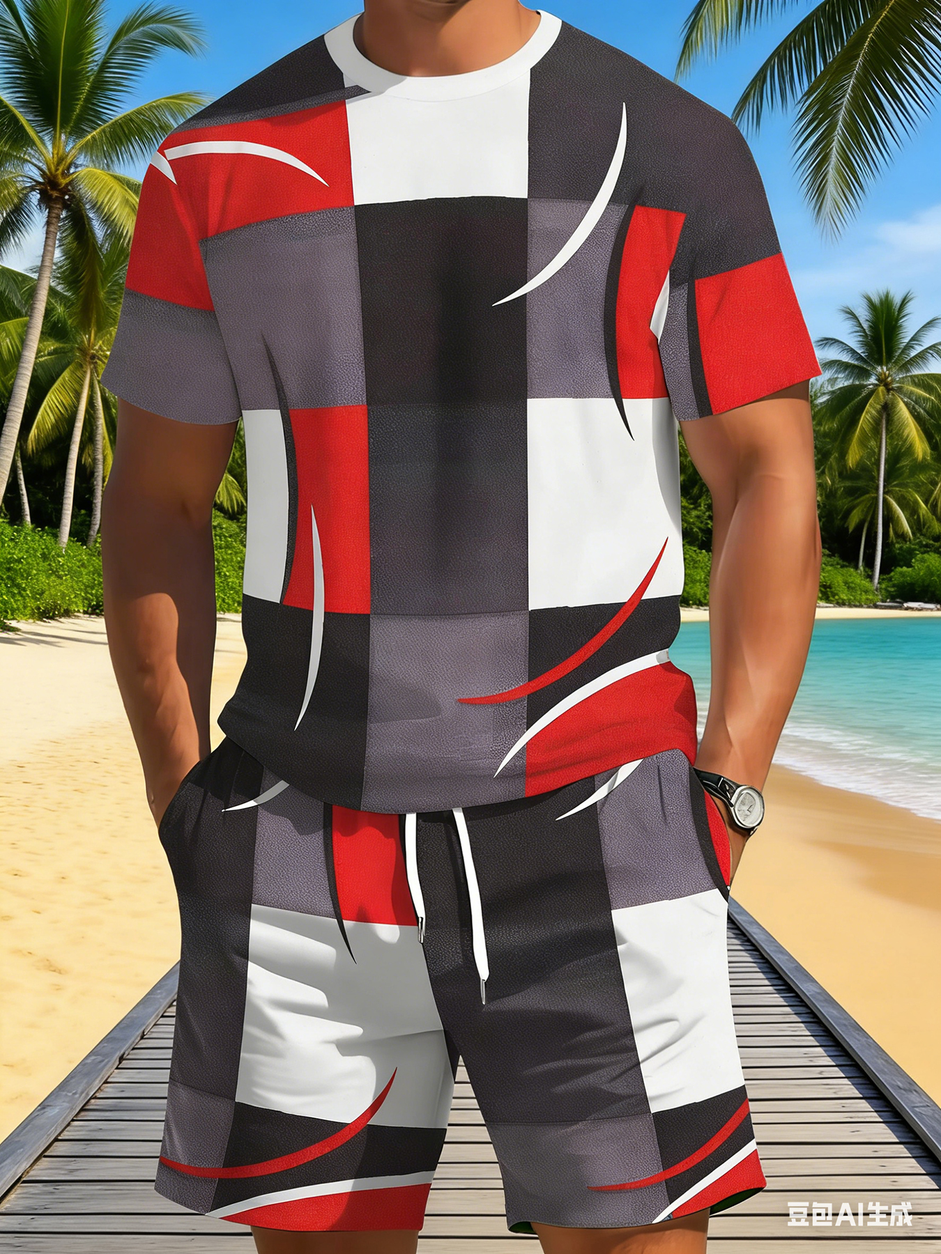 New Summer Men's Sportswear St - Summer Outdoor Clothing avis et prix