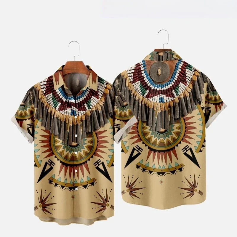 Indian Ethnic Style 3D Print B - Indian Summer Vintage Clothing avis et prix