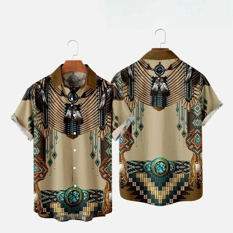 Indian Ethnic Style 3D Print B - Indian Summer Vintage Clothing avis et prix