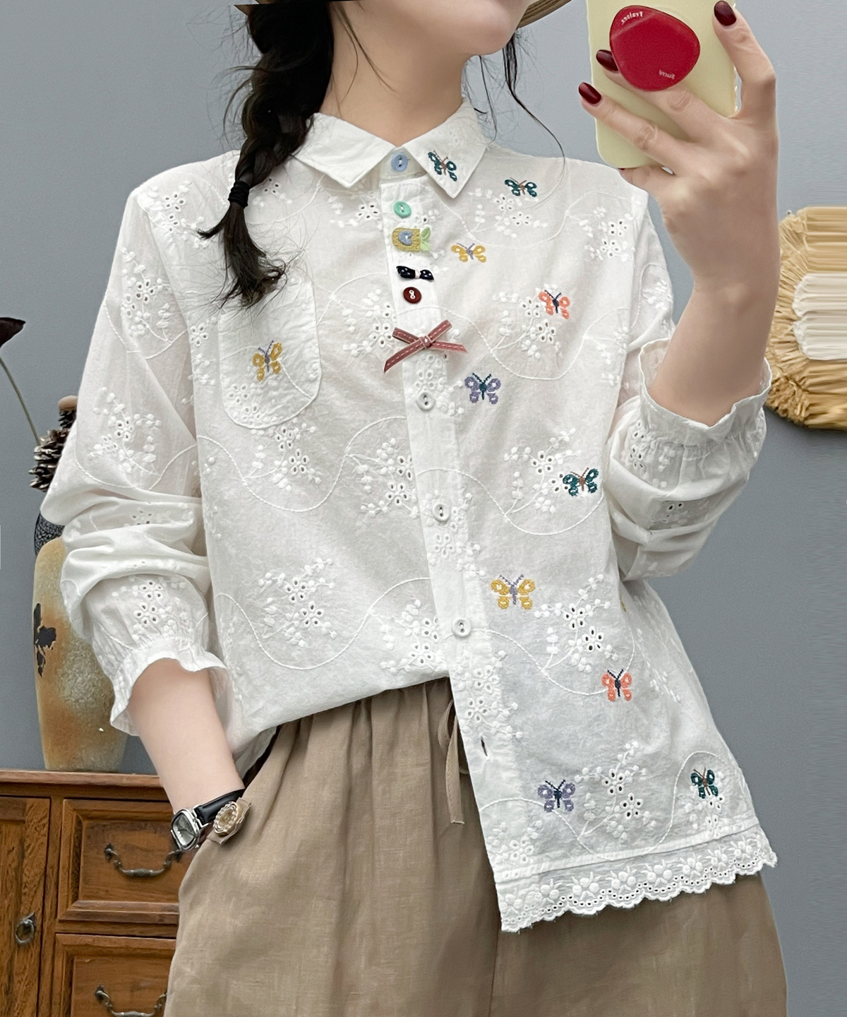 Women's Bohemian Blouse Ethnic - Japan Summer Clothing Women avis et prix