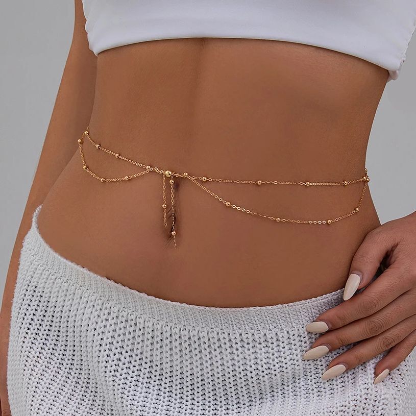 KunJoe Multilayer Gold Color T - Summer Clothing Colors avis et prix