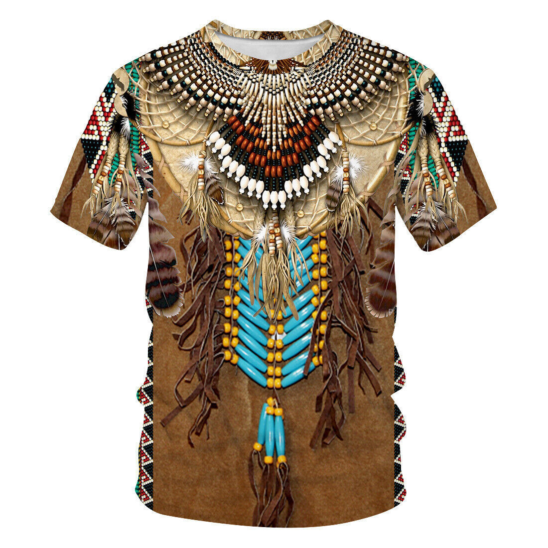 Indian Ethnic Style 3D Print T - Indian Summer Vintage Clothing avis et prix