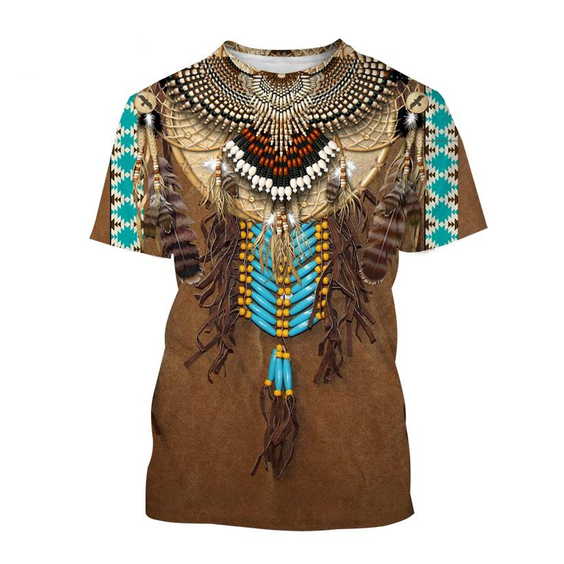 Indian Ethnic Style 3D Print T - Indian Summer Vintage Clothing avis et prix