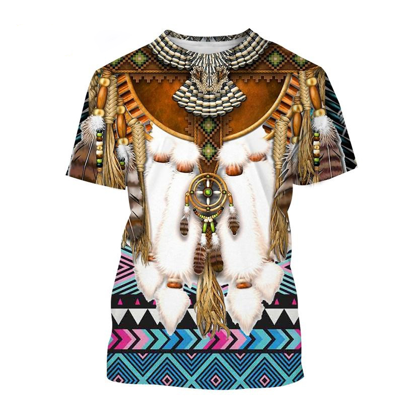 Indian Ethnic Style 3D Print T - Indian Summer Vintage Clothing avis et prix