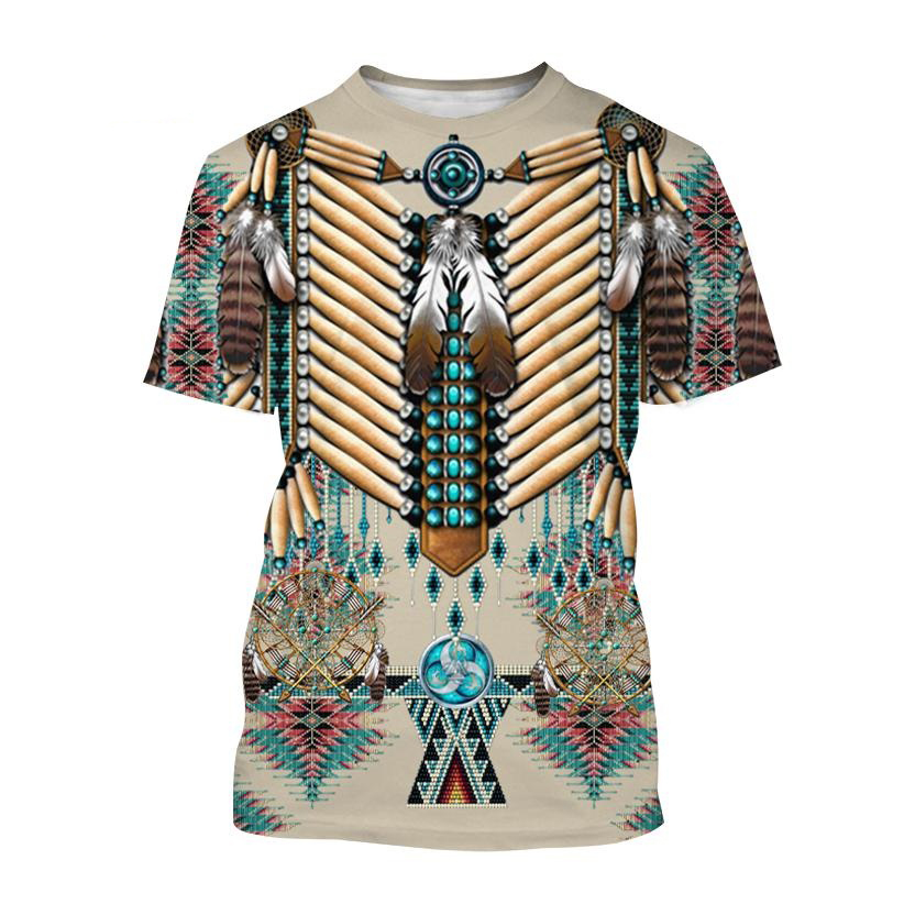 Indian Ethnic Style 3D Print T - Indian Summer Vintage Clothing avis et prix