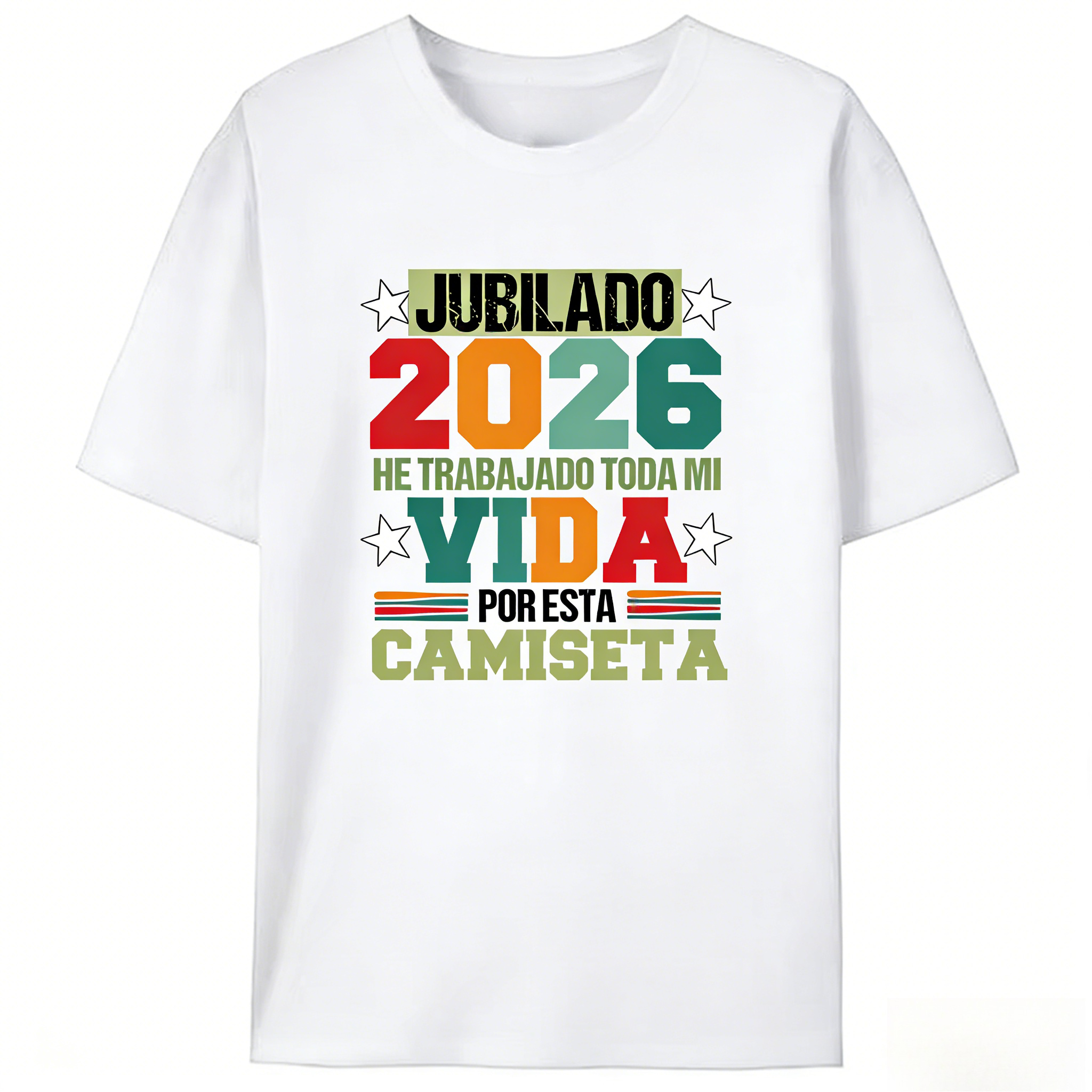Spanish Retired 2026 I've Work - Summer Clothing In Spanish avis et prix