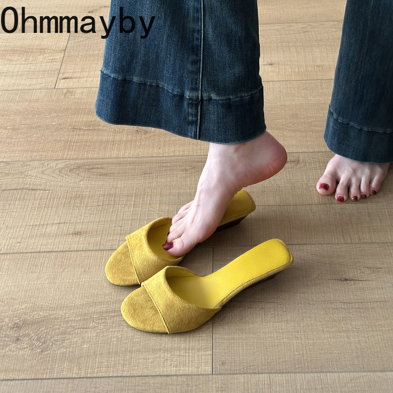 Summer Women's Open Toe Suede  - Summer Clothing Colors avis et prix