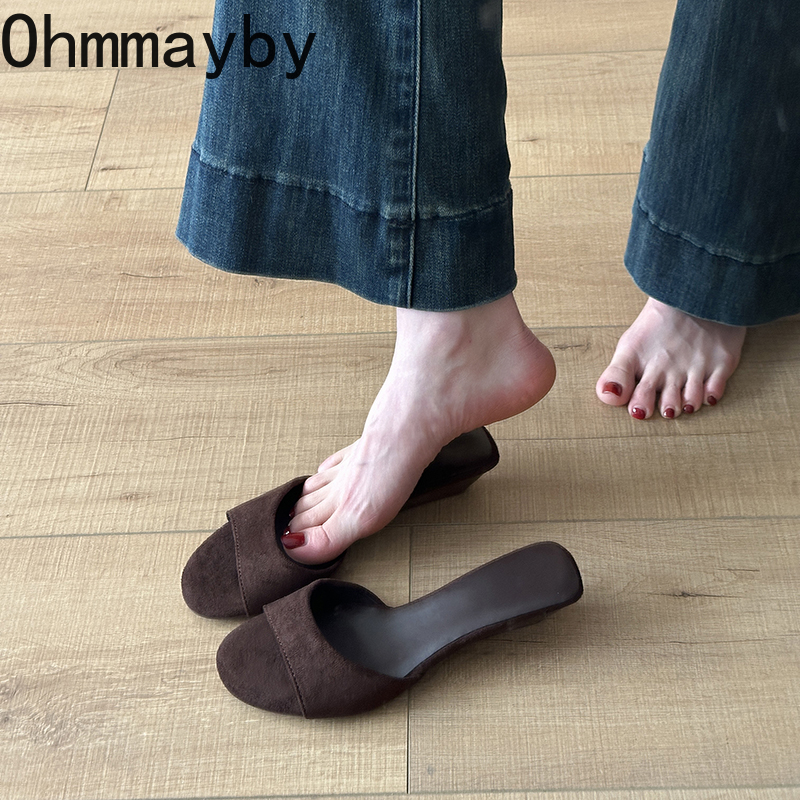 Summer Women's Open Toe Suede  - Summer Clothing Colors avis et prix