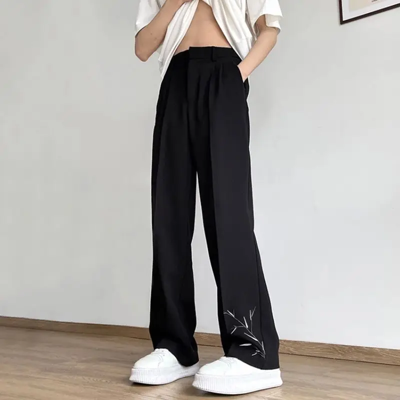 Black Men's Suits Pants Pocket - Summer Clothing Cheap avis et prix