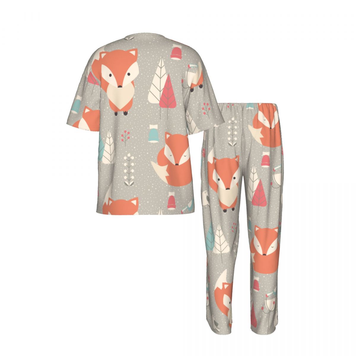 Men Pajamas Suit Short Sleeved - Summer Clothing Long Sleeve avis et prix