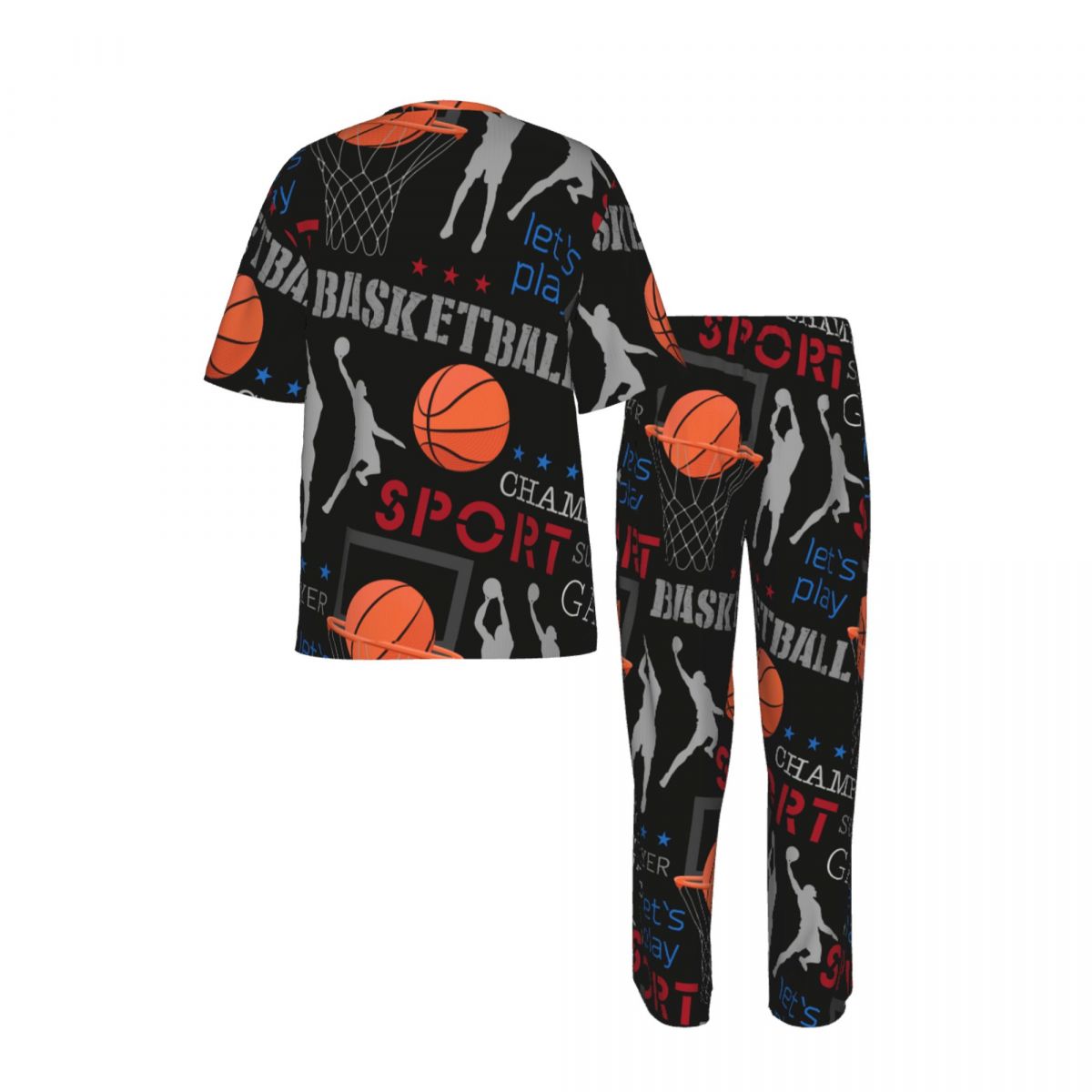 Men Pajamas Suit Short Sleeved - Summer Clothing Long Sleeve avis et prix
