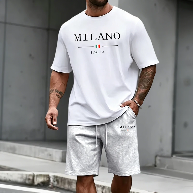 Men's Tracksuit Short Sleeve T - Summer Outdoor Clothing avis et prix